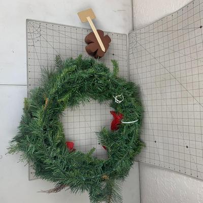 #585 Holiday Wreath and Got Tofu? Turkey