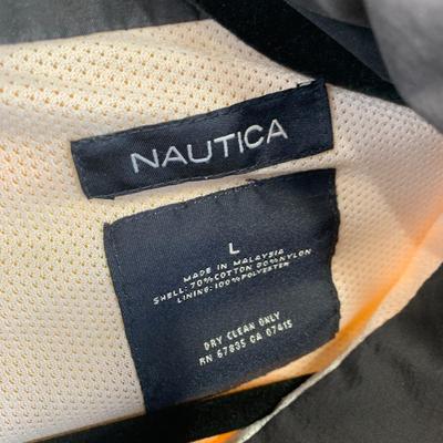 #595 Nautica Size Large Yellow Jacket