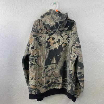 #597 Muleskins Camo Zip Up Jacket