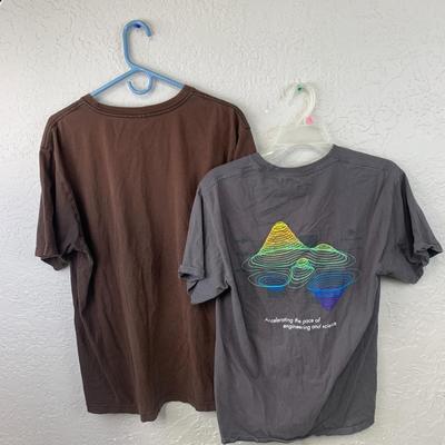 #598 Medium and Large Teeshirts