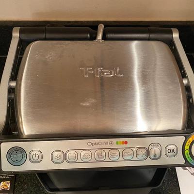 T-Fal OptiGrill 8356s1 Meat Grill Automatic Sensor Indoor Stainless Steel Grill