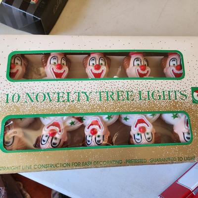 10 Clown Christmas Light String