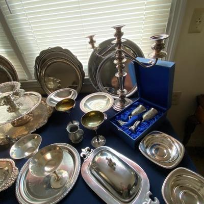 Silver Plate Lot