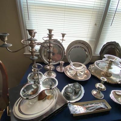 Silver Plate Lot