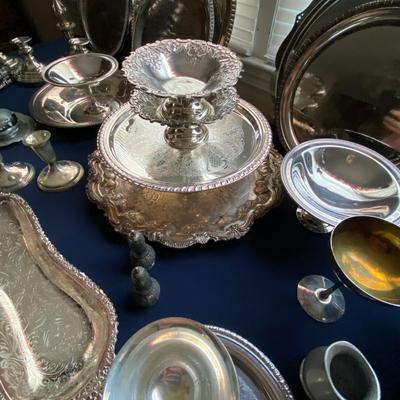 Silver Plate Lot
