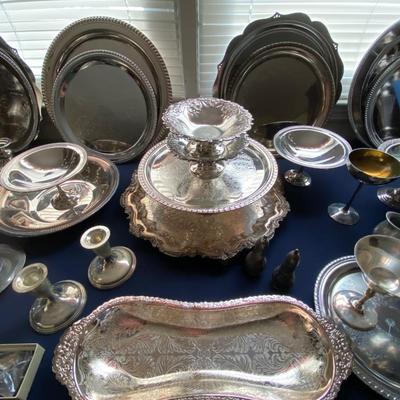 Silver Plate Lot