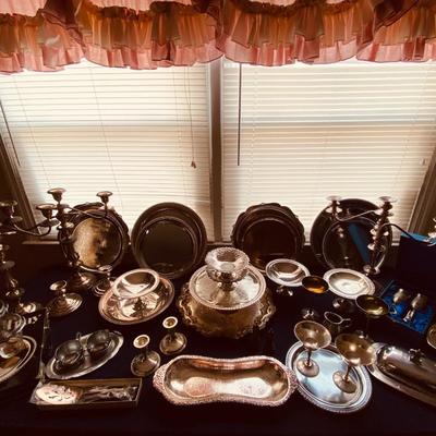 Silver Plate Lot