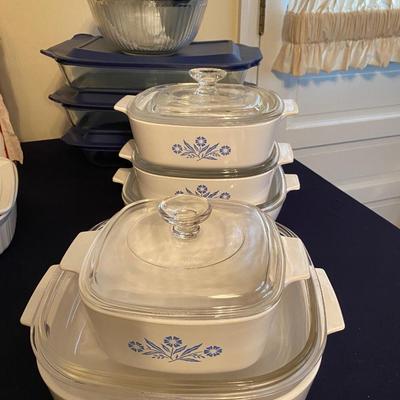 Corningware & Pyrex Lot