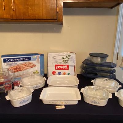 Corningware & Pyrex Lot