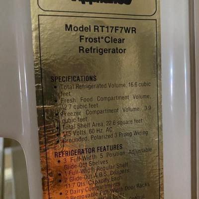 Vintage Harvest Gold Gibson Refrigerator