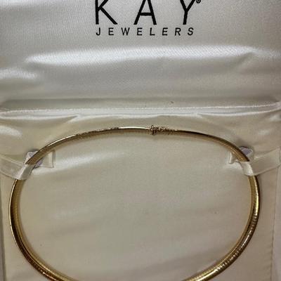 14K Gold Cobra Necklace