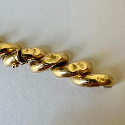 14K Gold Bracelet, as is