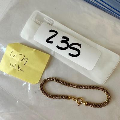 14K Gold Bracelet