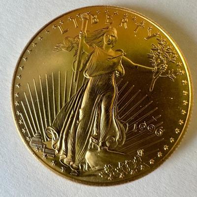 1996 Liberty $50 Gold Coin 1 oz