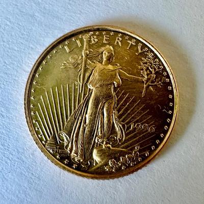 $5 1996 US Gold Coin