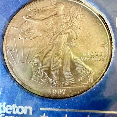 1997 American Eagle Silver Dollar