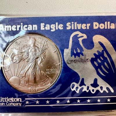 1997 American Eagle Silver Dollar