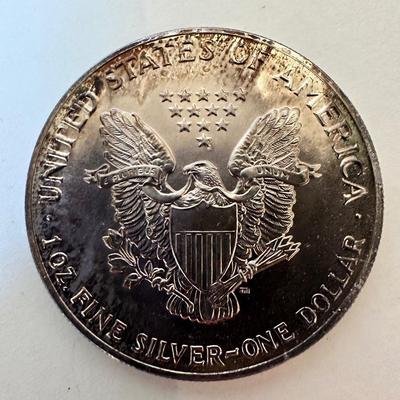 1989 Walking Liberty SILVER Coin Pair
