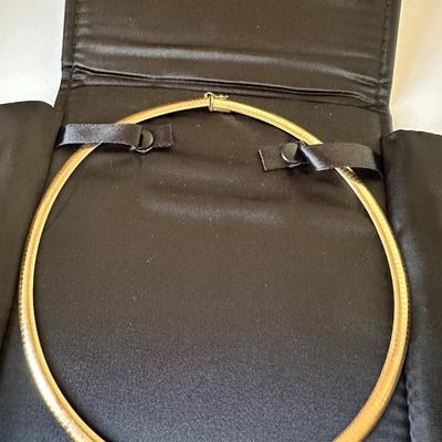 14K Gold Cobra Necklace