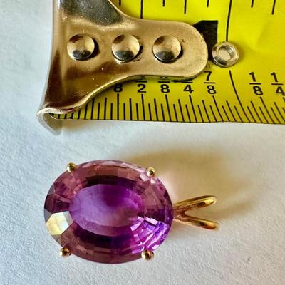 14K Gold Earring/Pendant Set