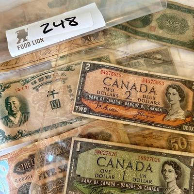 Paper Money Lot