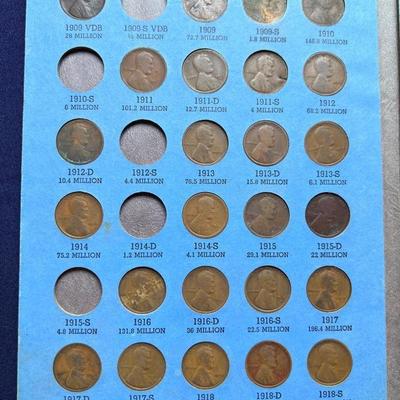 Lincoln Head Cent Coin Lot