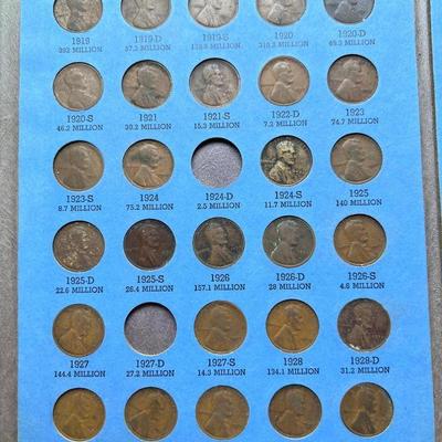Lincoln Head Cent Coin Lot