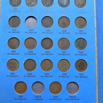 Indian Head Cent Coin Lot