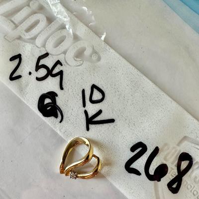 10K and 14K Gold Jewlery Lot