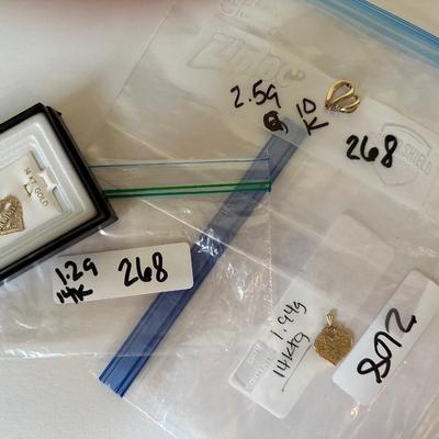 10K and 14K Gold Jewlery Lot