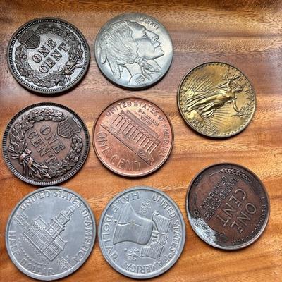 Over Sized Collectable Coin Lot