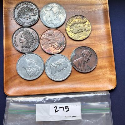 Over Sized Collectable Coin Lot