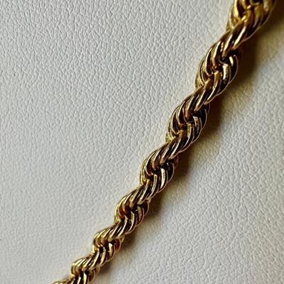 14K Gold Rope Chain