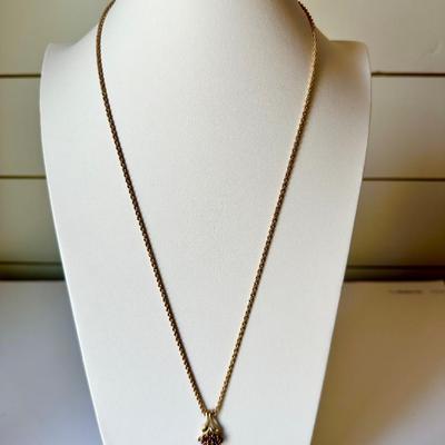 10K and 14K Gold Necklace