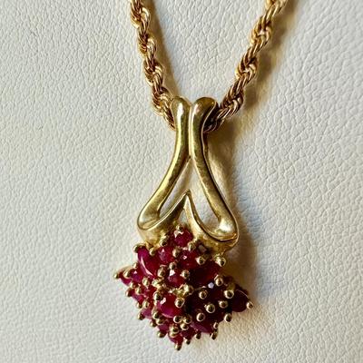 10K and 14K Gold Necklace