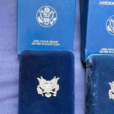 American Eagle Silver Dollar Coin Lot