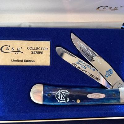UNC Tarheels National Champion Case Knife