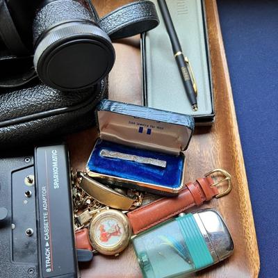 Vintage binoculars and more lot