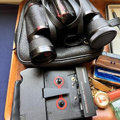 Vintage binoculars and more lot