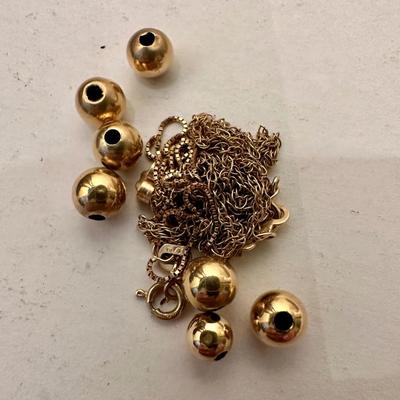 10K and 14K Gold Jewlery Lot