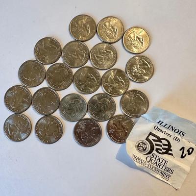 US Mint Quarter Coin Lot