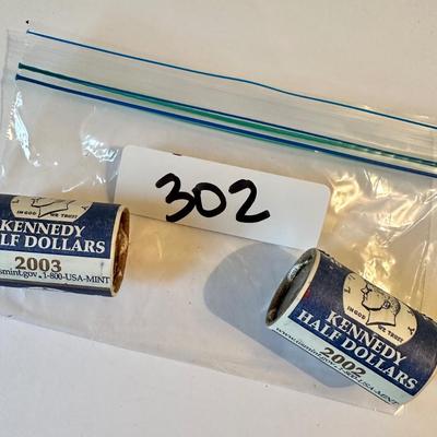2002/2003 Kennedy Half Dollar Coin Lot