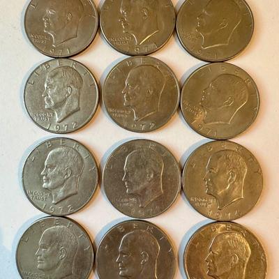 1971-1976 Eisenhower Coin Lot