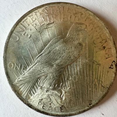 1922, 1923 Peace Dollar Coin Lot