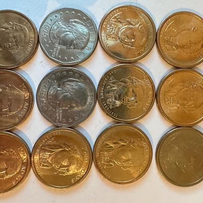 John Adams, Susan B Anthony Coin Lot