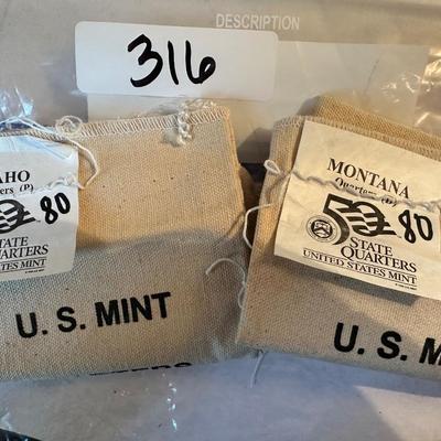 US Mint Quarter Coin Lot