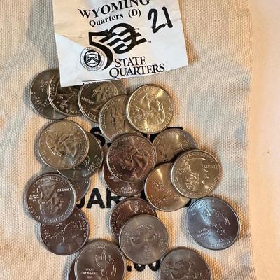 US Mint Quarter Coin Lot
