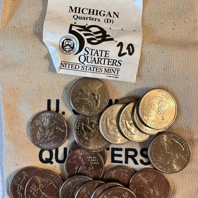 US Mint Quarter Coin Lot