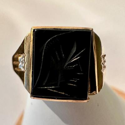 10K and 14K Gold Ring Lot