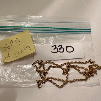 14K Gold Necklace